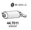 SAAB 8822207 End Silencer